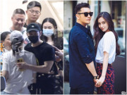 Giải trí - Hôn nhân của Huỳnh Hiểu Minh - Angelababy: Chồng vô tư ôm bạn diễn nữ, không sợ vợ ghen