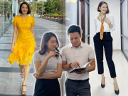 Thời trang - Hồng Diễm "lên đồ" chuẩn soái tỷ, người tình màn ảnh khen một câu không biết nên vui hay buồn