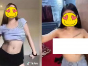 Tin tức - Tin tức 24h: Hàng loạt cô gái vạch áo khoe vòng 1 - Trào lưu phản cảm trên TikTok