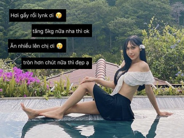 Lynk Lee diện đồ bơi đầu tiên sau chuyển giới, dân mạng vào than gầy quá