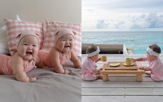 Cặp sinh đôi mập ú, giống hệt nhau từng gây amp;#34;bãoamp;#34; vì quá đáng yêu giờ ra sao? - 4