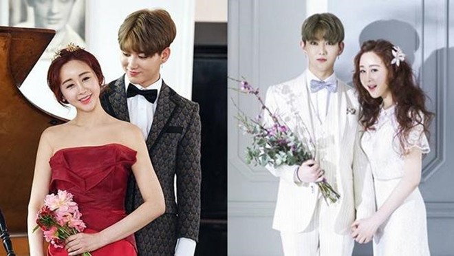 Hoa hậu Hàn nắm chặt tay bố chồng Trung Quốc, ông xã kém 18 tuổi thờ ơ đi bên cạnh - 6