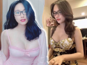 Làm đẹp - Một nửa thế giới điêu đứng vì bờ ngực khủng của hot girl kính cận