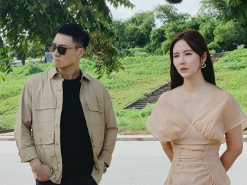 Thời thanh xuân từng là vợ chồng, giờ Huyền Lizzie gợi cảm hết nấc, gặp lại Mạnh Trường