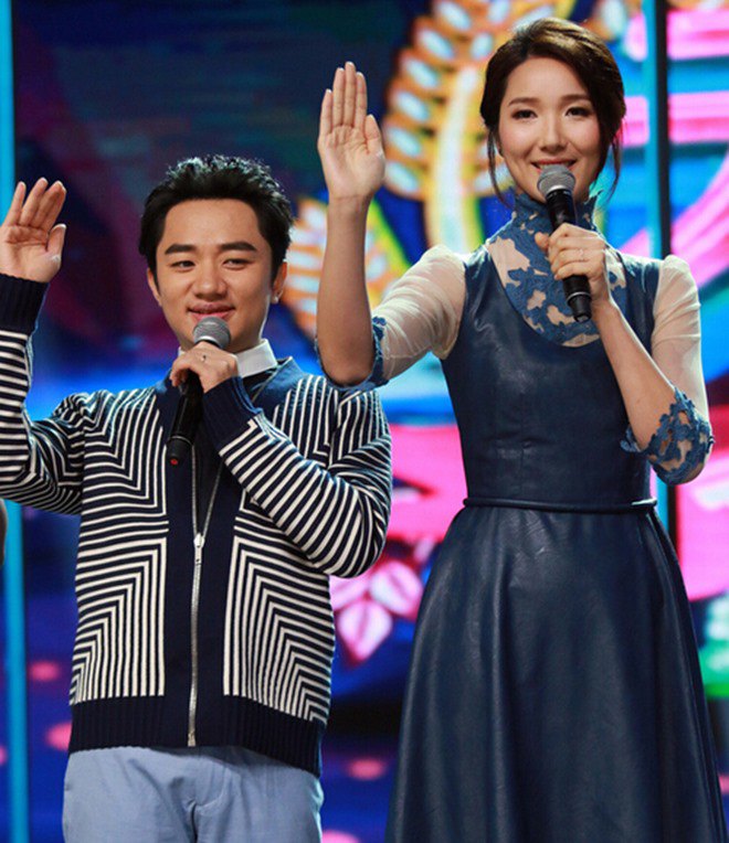 Đi bên vợ hoa hậu, amp;#34;chú lùn TVBamp;#34; lọt thỏm, bị nhầm là giúp việc - 5