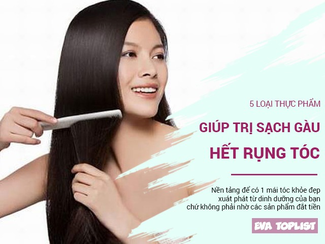 Thường xuyên ăn 5 loại thực phẩm này sẽ giúp mái tóc của bạn chắc khỏe, sạch gàu