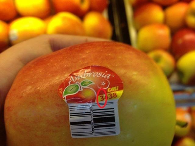 Mua hoa quả trong siêu thị hãy nhìn dãy số bí ẩn, chị em không ngờ bí mật đằng sau