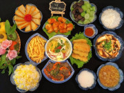 Bếp Eva - Dậy từ sáng sớm làm mâm cỗ chay 11 món cúng Rằm, 9X chỉ mất 2 tiếng là xong
