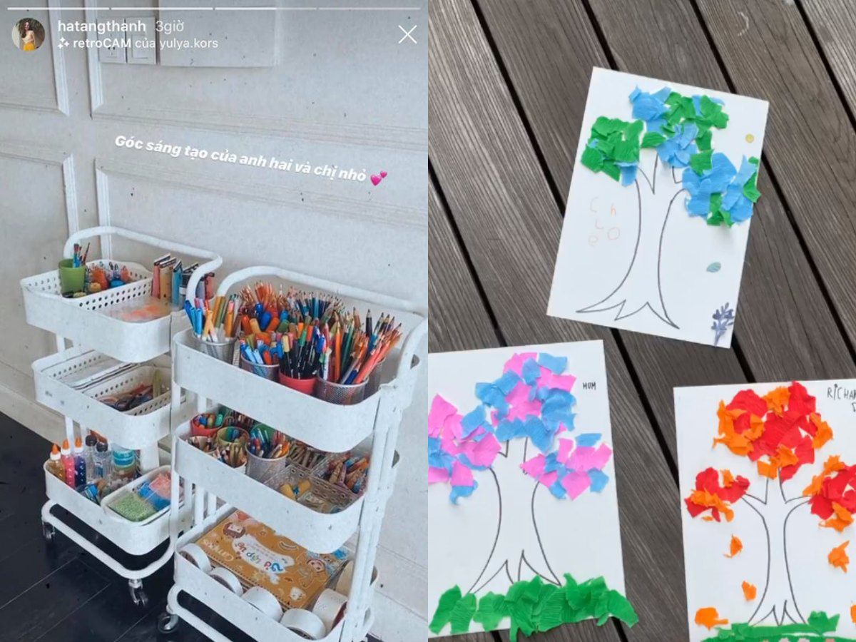 Quý tử 5 tuổi nhà Tăng Thanh Hà amp;#34;xổamp;#34; tiếng Anh, ái nữ líu lo hát cực yêu - 9