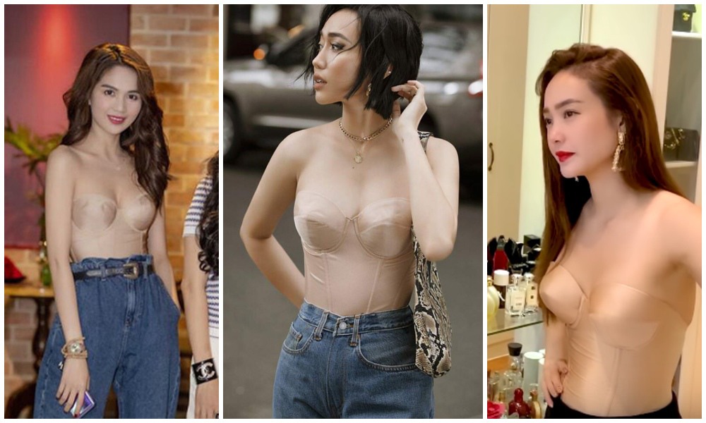 Trang phục màu nude amp;#34;hại đờiamp;#34; sao Việt từ streetstyle đến sân khấu: mặc cũng như không - 11