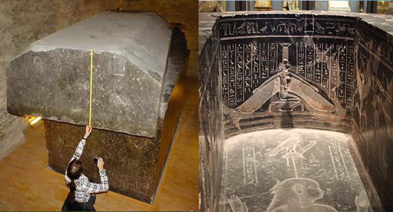 Bí mật kinh hoàng sau khi lật nắp quan tài 90 tấn bằng thuốc nổ - 1