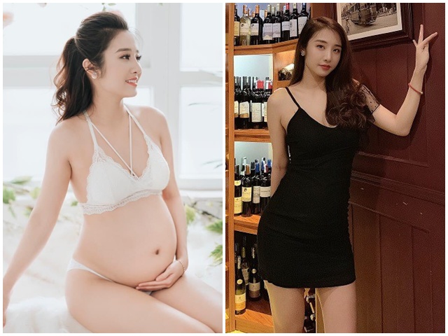 9X Hà Nội bầu 3 thai trong bụng vẫn đẹp nõn nà, khiến chồng mê mệt