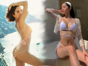 Thời trang - Là Nữ hoàng nội y nhưng Ngọc Trinh thua xa em gái về khoản phối bikini