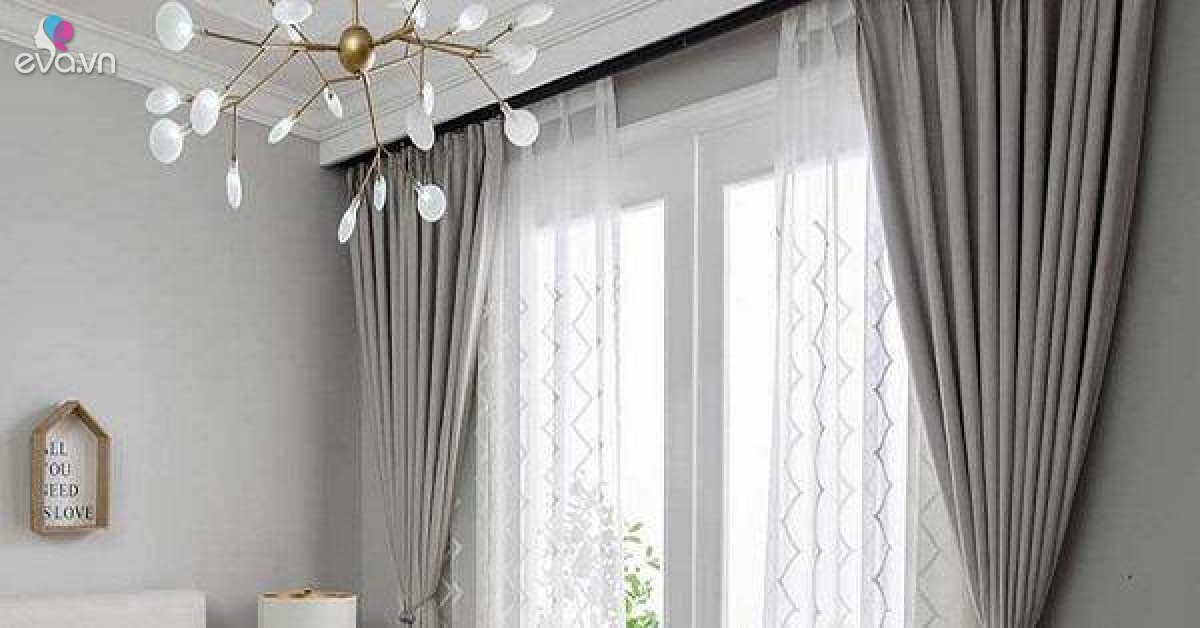 Treo rèm cửa đúng phong thủy, vận hạn tự qua, phúc lộc tự đến