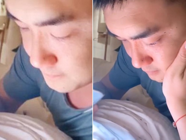 Vợ kêu ngứa bụng, chồng kéo quần xuống, soi đèn pin nhìn liền đổi thái độ