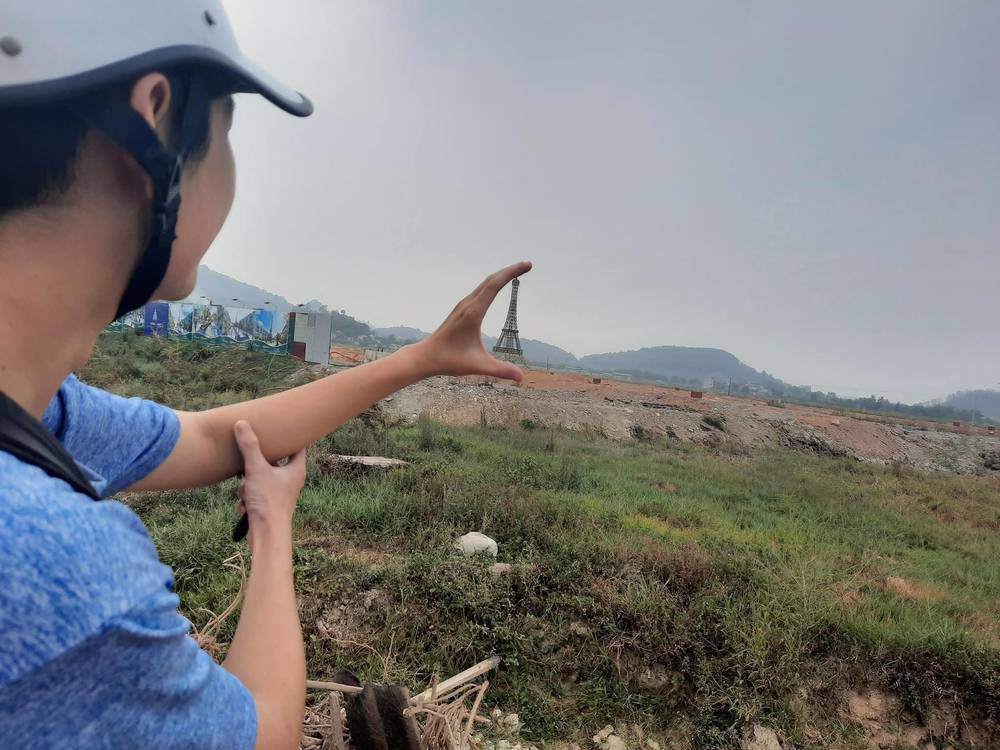 Xuất hiện tháp Eiffel ở Thanh Hóa, chưa xây xong dân mạng đã háo hức đi chụp ảnh - 3