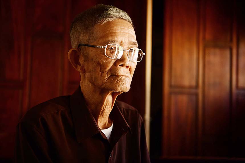 Ông Trần Khắc Kê – thủ từ đình Tức Mặc.