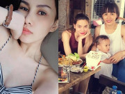 Làm mẹ - Chân dung chị dâu kín tiếng của Hồ Ngọc Hà, bằng tuổi đã là mẹ hai con giàu có