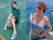 Thời trang - Hot girl bóng rổ ngày thường mặc chất lừ, diện đồ bơi liền hóa thánh nữ bikini
