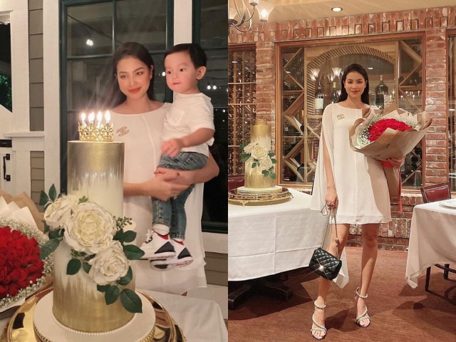 Thừa nhận tăng 10 kg đến tròn xoe, Phạm Hương bị nghi mang bầu lần 2