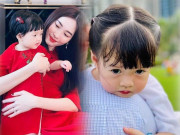 Làm mẹ - Mới hơn 2 tuổi, con gái xinh như búp bê của HH Đặng Thu Thảo đã đối đáp khéo léo