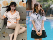 Thời trang - Hot girl đồ ngủ hóa thành thiên thần áo trắng mong manh, trong trẻo
