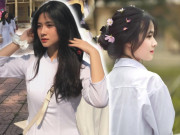 Làm đẹp - Dự lễ khai giảng, nữ thần áo trắng làm say đắm lòng người với gương mặt không tì vết