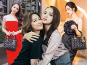 Thời trang - Hương Giang - Hoà Minzy cặp chị em hàng hiệu mới, toàn xách túi đôi nửa tỷ
