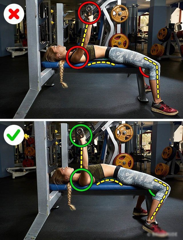 Tổng hợp những tư thế tập luyện sai chị em thường mắc phải rất dễ gây đau thắt lưng - 5