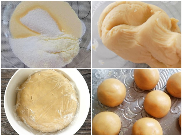 Cách làm bánh trung thu trứng muối và trứng muối tan chảy cực đơn giản - 17