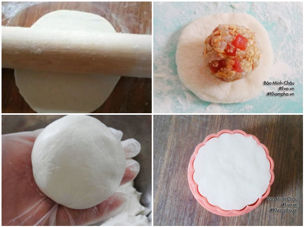 Cách làm bánh Trung thu thập cẩm nướng, dẻo truyền thống đơn giản tại nhà - 14