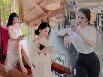 Tập gym để giữ dáng, vợ cũ Việt Anh lên mạng xã hội than trời vì gặp triệu chứng lạ