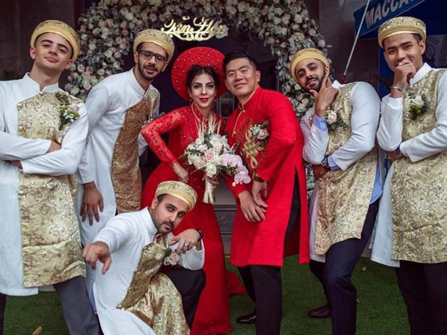 Chàng trai Việt lấy gái Palestine, đám cưới với 500 anh em Trung Đông bê tráp đại náo Đồng Nai