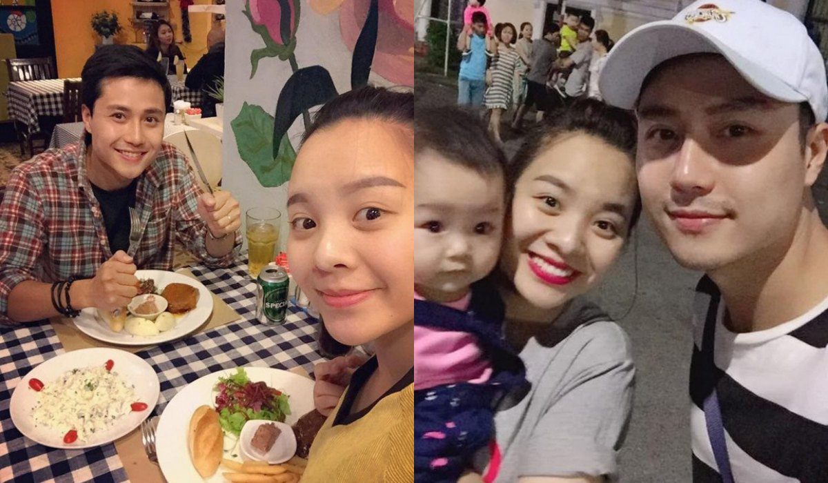 Gia đình với vợ đẹp, con xinh của diễn viên Thanh Sơn trước khi thừa nhận đã đứt gánh