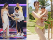 Giải trí - Mẹ bỉm sữa Diệp Lâm Anh xinh nõn nà, Trấn Thành vuốt ve để "lấy vía" đẹp và giàu