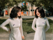 Thời trang - Nữ sinh mặc áo dài trắng vẫn tỏa sáng ngút ngàn, làm ai cũng muốn đến trường sớm
