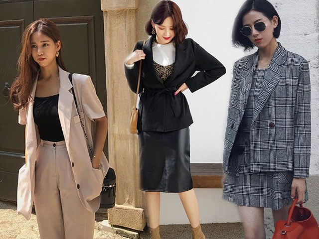 Những kiểu áo blazer đẹp và thanh lịch, chị em diện đi làm vào mùa thu này là hợp nhất