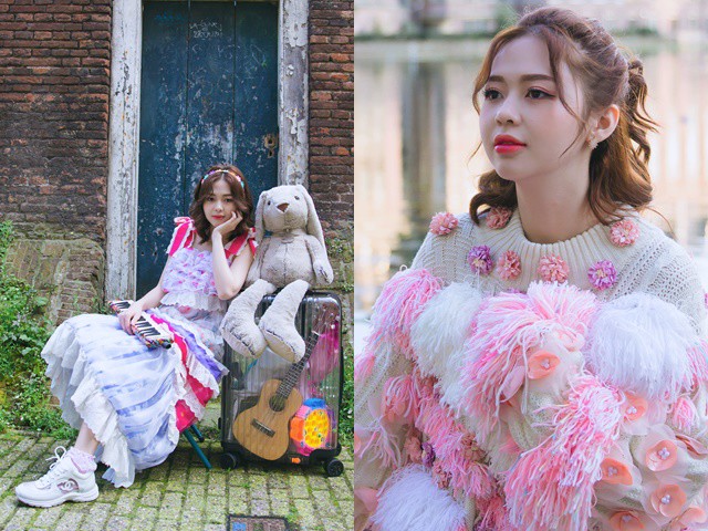 Liz Kim Cương một mình kéo vali đi khắp châu Âu trong MV mới với Trịnh Thăng Bình