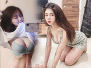 Làm đẹp - Hết quỳ gối lau nhà đến khoe vòng 1 "khủng", hotgirl hút sóng bởi quá gợi cảm