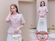 Thời trang - Sau cú chốt nhớ đời, Hương Giang vẫn không ngán cao gót mà xỏ tiếp đôi cà kheo chông chênh
