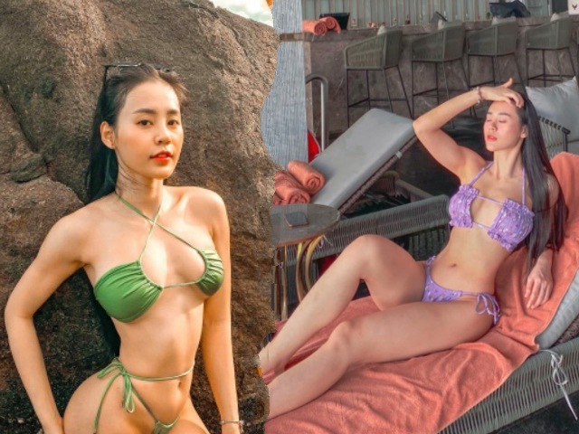 Hot girl 9x ngực tấn công mông phòng thủ thích diện bikini mỏng tang đốt mắt người nhìn