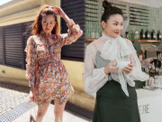 Thời trang - Mê áo “kín cổng cao tường” nàng cần lưu ý kẻo cổ tiêu biến, mặt tròn đầy như sao Việt