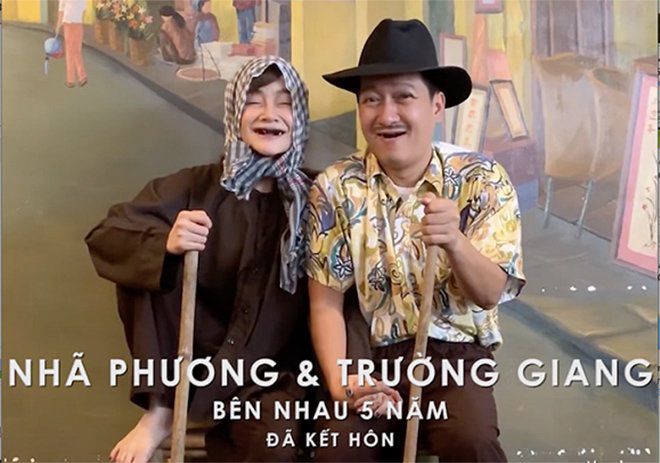 Khi chị em Thu Trang, Nhã Phương được chồng tận tay makeup: người hóa bà già, người mặt tèm lem - 6