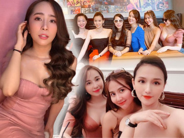 Tụ họp dàn mỹ nhân, Quỳnh Nga ngồi ngoài rìa vẫn hút spotlight nhờ vòng 1 đẹp mê hậu dao kéo