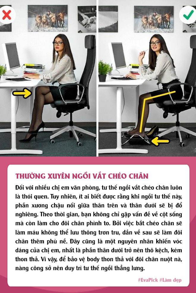 Chị em văn phòng có 6 thói quen sai lầm, không thay đổi ngay thể nào cũng phát tướng - 6