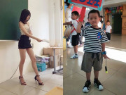 Làm mẹ - Thấy con làm bài tập 12h đêm chưa xong, ông bố đi gặp cô giáo chất vấn thì ngẩn người