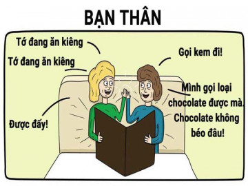 Cười bò với những sự khác biệt không thể chối cãi giữa bạn và bạn thân