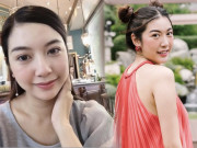 Làm đẹp - Thuý Vân bầu bì những ngày cuối thai kỳ: mặt hơi phù nhưng làn da vẫn chuẩn mác hoa hậu