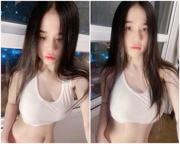 Không chỉ vòng 2 thon gọn mà vòng 1 của chị gái Ngọc trinh cũng vô cùng nóng bỏng