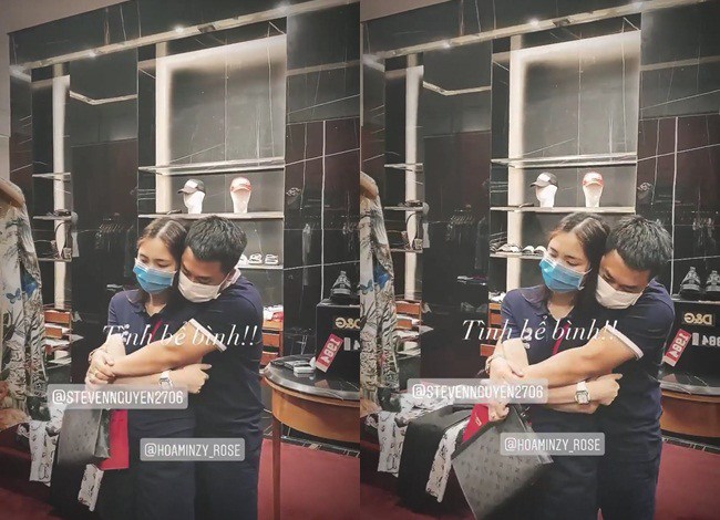 Trước tin đã amp;#34;toang”, Hoà Minzy và bạn trai thiếu gia công khai âu yếm nơi công cộng - 3